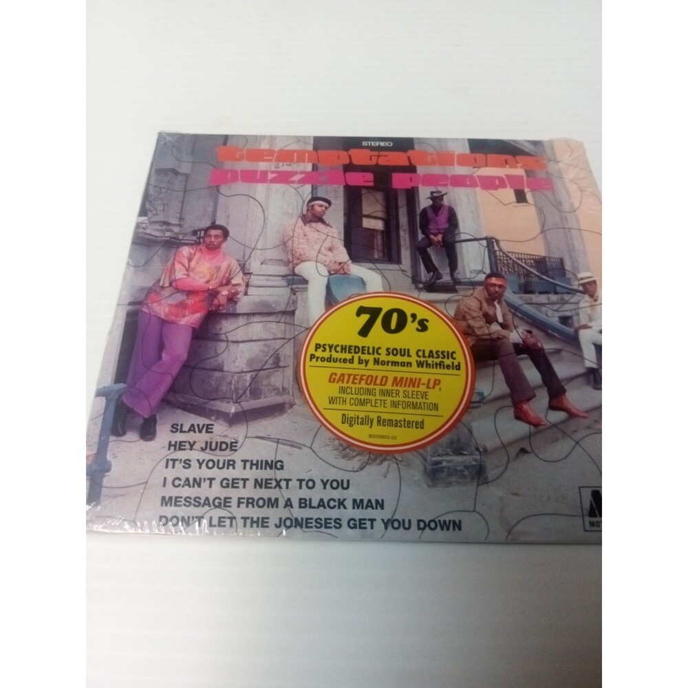 Puzzle People by The Temptations (CD, 2018) Mini LP Style Album Sleeve
